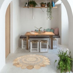 Alfombras 120cm yute natural