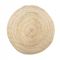 Alfombra 120cm redonda yute