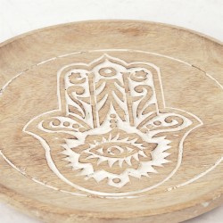 Plato mano fatima grande