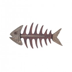 Pez pared envejecido