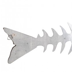 Pez pared envejecido