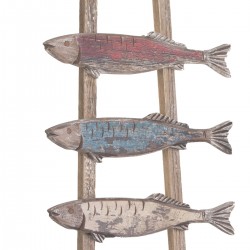 Adorno peces escalera envejec