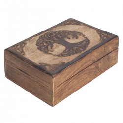 Set 3 cajas rect. arbol vida