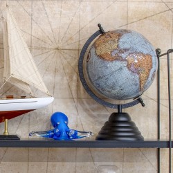 Globo mundo 20 cm.