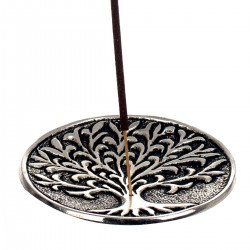 Porta incienso de aluminio