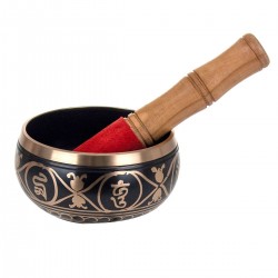 Cuenco de lat‰n con palo 