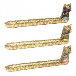 Apoyador incienso buda