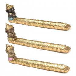 Apoyador incienso buda