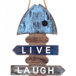 Colgante pez-letreros