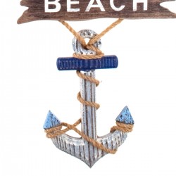 Colgante barco-ancla-letreros