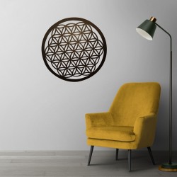 Adorno pared flor de la vida