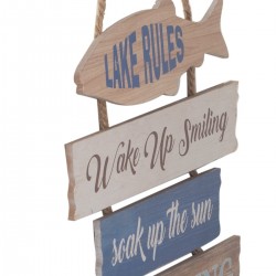 Adorno pared letreros