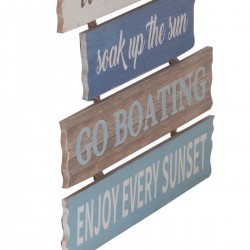 Adorno pared letreros