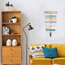 Adorno pared letreros