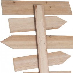 Adorno pared letreros