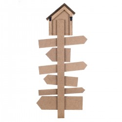 Adorno pared letre/casita