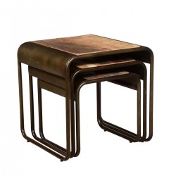 Mueble -set 3 mesas nido