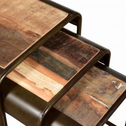 Mueble -set 3 mesas nido