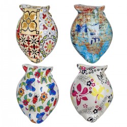 Placa buho 4 dif.peq.