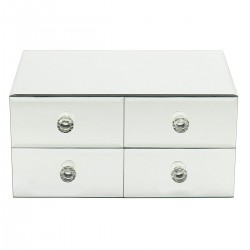 Joyero cristal 4 cajones