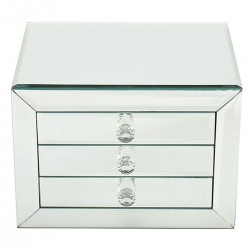 Joyero cristal 3 cajones