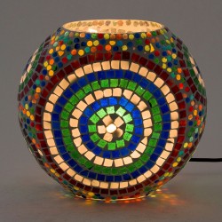 Lampara sobremesa redonda 