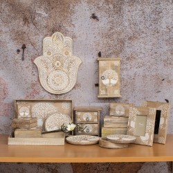 Adorno pared mano fatima