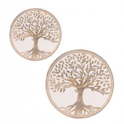 S/2 platos arbol de la vida
