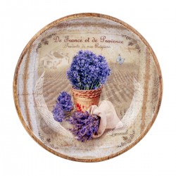 Plato gr. red.lavanda