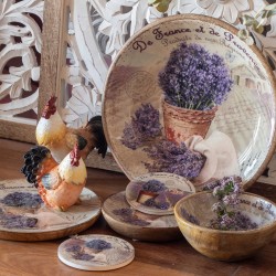 Plato gr. red.lavanda