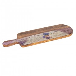 Tabla ovalada lavanda