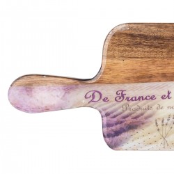 Tabla ovalada lavanda