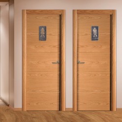 Placa servicio 2 dif.