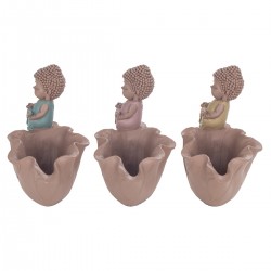 Buda c/maceta 3 dif.