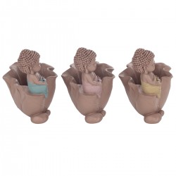 Buda c/maceta 3 dif.