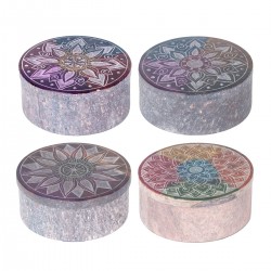 Pastillero red. 4 dif.