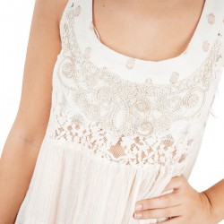 Vestido algod‰n lurex s-m-l-xl
