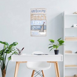 Adorno pared welcome