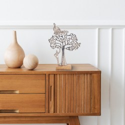 Adorno sobremesa arbol