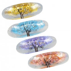 Plato arbol oval 35cm.
