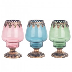 Portavelas 3 colores