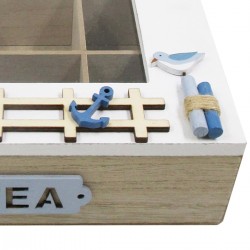 Caja 9 divisiones beach