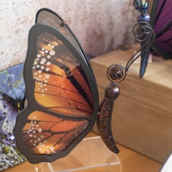 Porta velas mariposa 3 colores