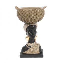 Africana cesta cabeza