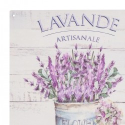 Placa pared lavanda
