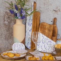 Tabla de cortar grande lavanda