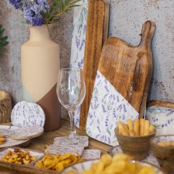 Tabla de cortar mediana lavanda