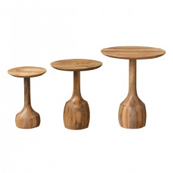 Mesas de madera 3 dif.