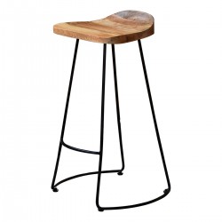 Taburete de madera