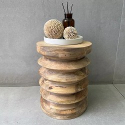 Taburete de madera